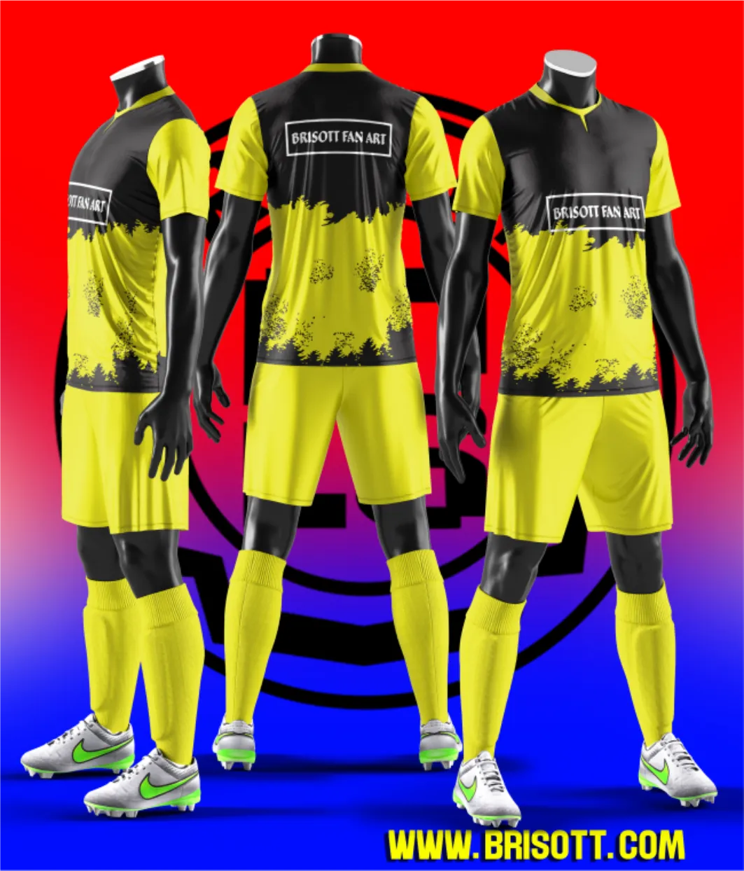 Mockup YELLOW GRUNGE MCP